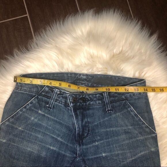 Volcom low rise flare denim size 1 - Picture 8 of 11